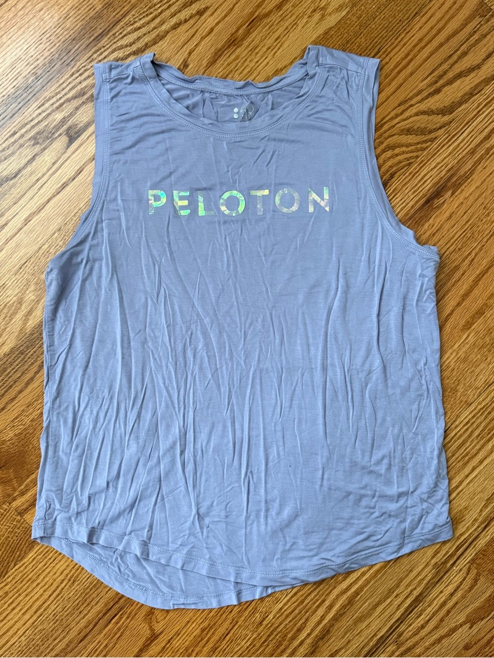 Splits59 Peloton Purple Holographic Tank